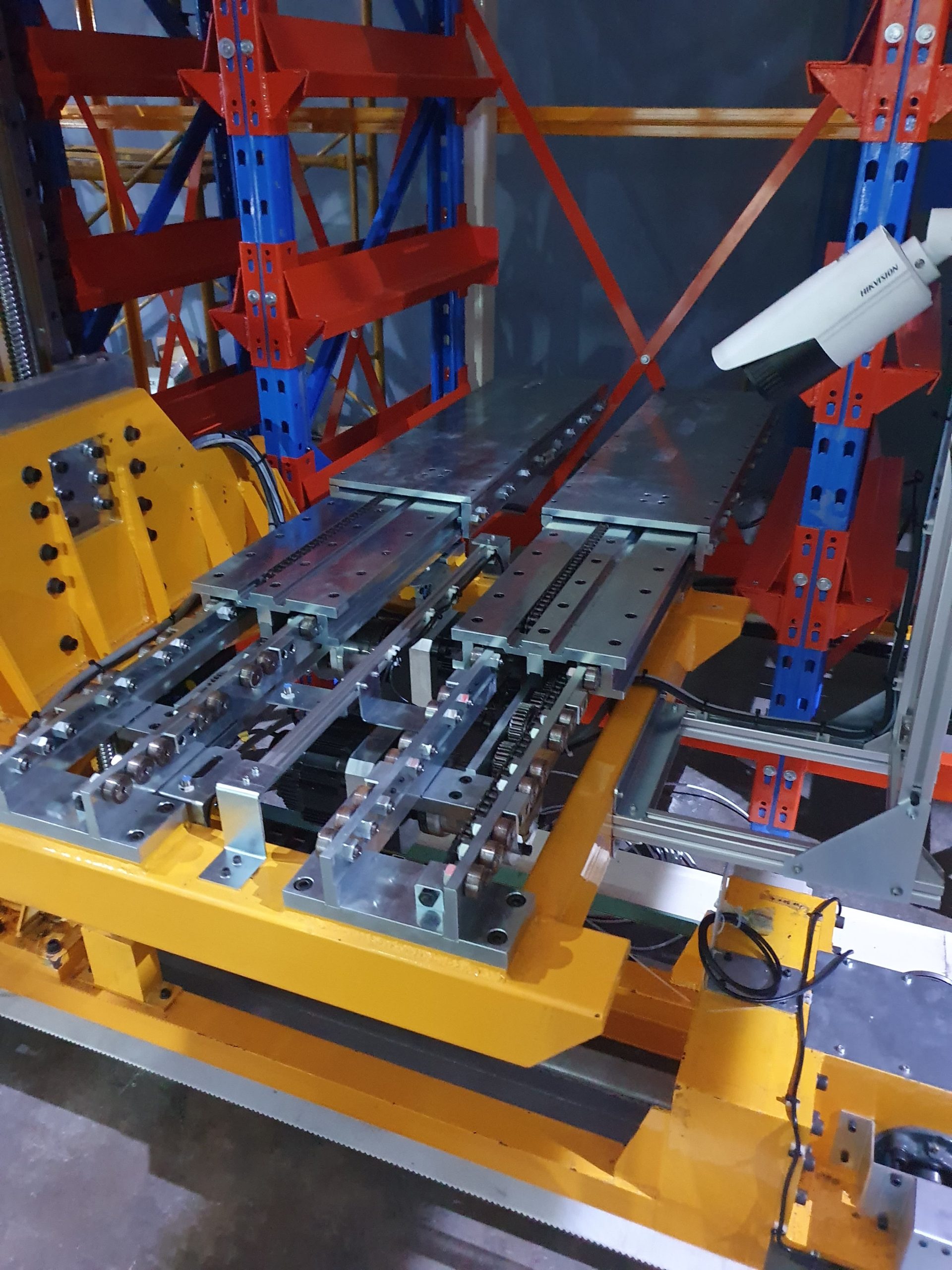 fork stacker crane